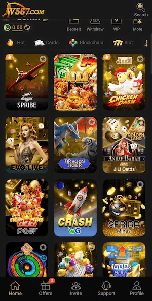 Games in W567 game