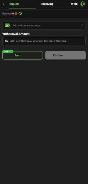 Withdrawl money from Capri Games